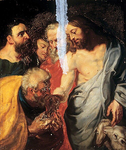 Christ's Charge to Saint Peter, , Pierre Paul Rubens