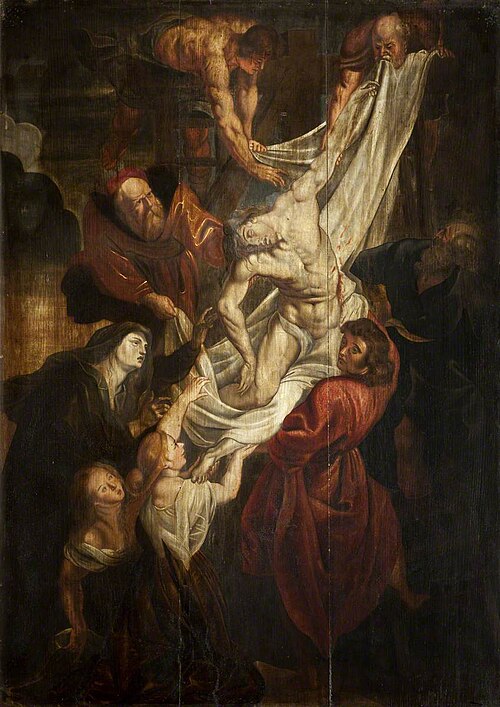 The Descent from the Cross, 1750, Peter Paul Rubens