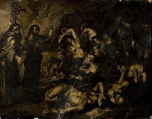 The Brazen Serpent, , Pierre Paul Rubens