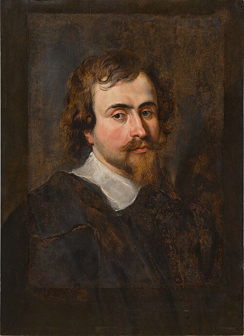 Self-Portrait of the artist as a Young Man, 1610, Pierre Paul Rubens