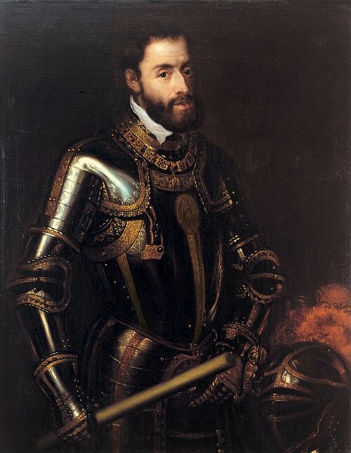 Emperor Charles V as commander, 1600, Peter Paul Rubens