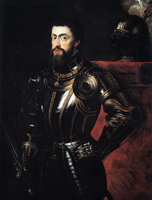 Portrait of Charles V, 1604, Pierre Paul Rubens
