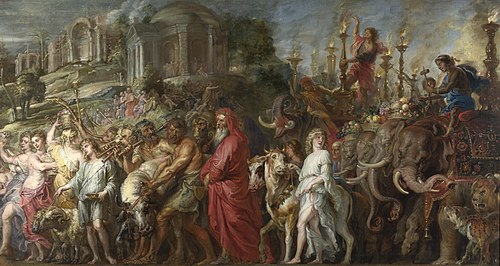 Un triomphe romain, 1630, Pierre Paul Rubens
