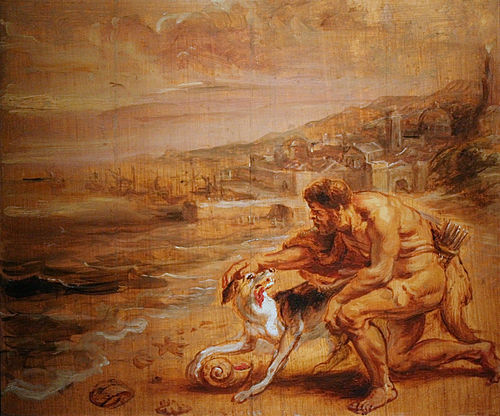 La Découverte de la pourpre, 1636, Pierre Paul Rubens