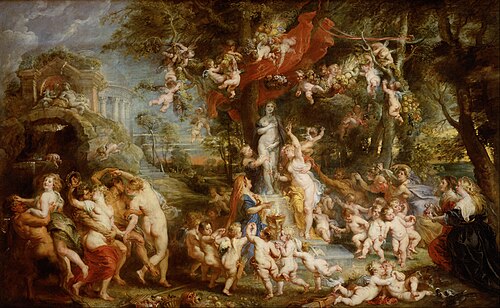 La Fête de Vénus, 1636, Pierre Paul Rubens