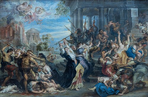 Le Massacre des Innocents, 1638, Pierre Paul Rubens