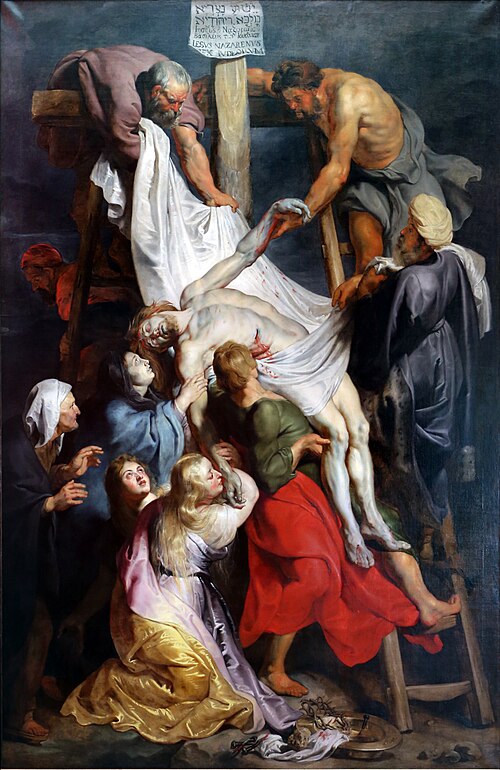 Descente de croix, 1617, Pierre Paul Rubens