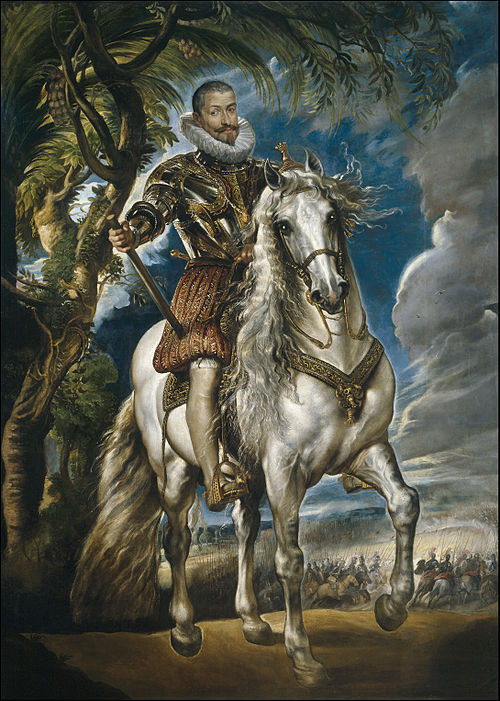 Portrait équestre du Duc de Lerme, 1603, Pierre Paul Rubens