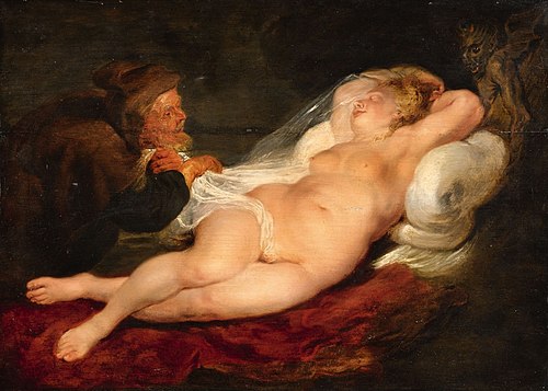 Angélique et l'Ermite, 1620, Pierre Paul Rubens