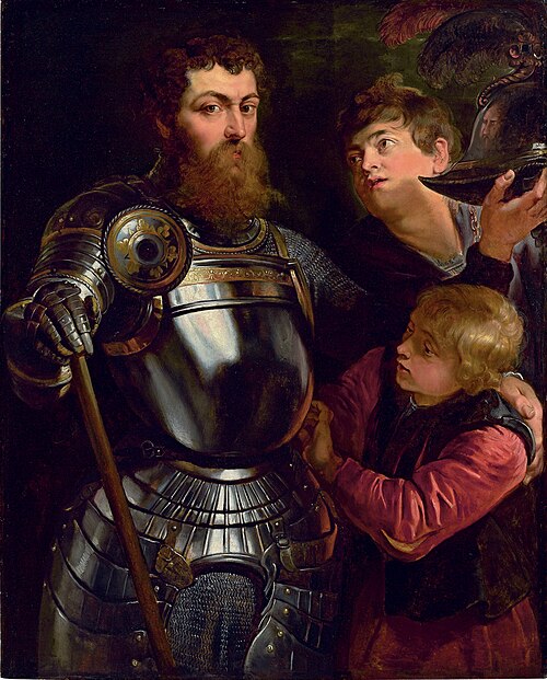 Portrait of a Commander, 1612, Peter Paul Rubens