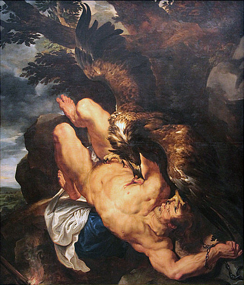 Prométhée supplicié, 1610, Pierre Paul Rubens