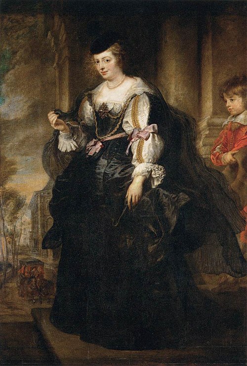 Hélène Fourment au carrosse, 1639, Pierre Paul Rubens