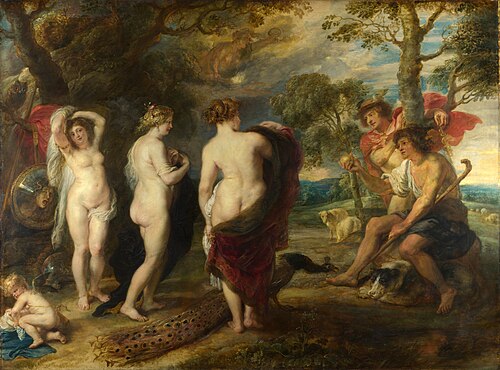 Le Jugement de Pâris, 1633, Pierre Paul Rubens