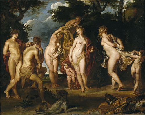 Le Jugement de Pâris, 1606, Pierre Paul Rubens