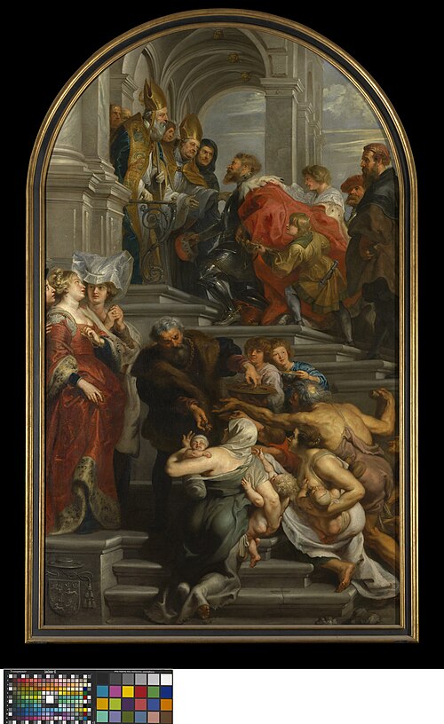 La conversion de saint Bavon, 1624, Pierre Paul Rubens