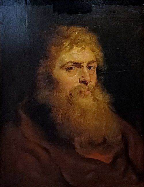 A Bearded Man, 1618, Pierre Paul Rubens