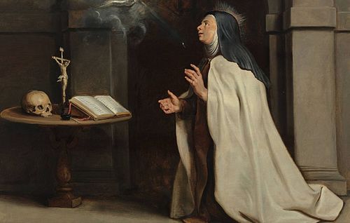 La Vision de sainte Thérèse d'Avila, 1614, Pierre Paul Rubens