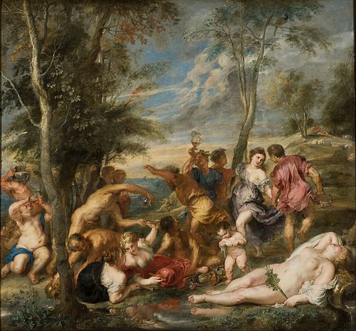 The Andrians, 1635, Pierre Paul Rubens