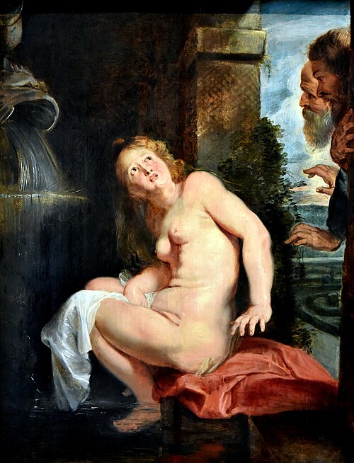 Suzanne et les vieillards, 1614, Pierre Paul Rubens