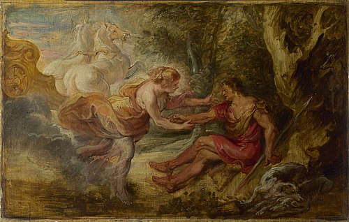 Aurora abducting Cephalus, 1636, Pierre Paul Rubens