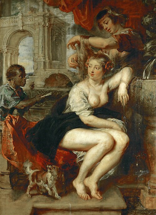 Bethsabée à la fontaine, 1635, Pierre Paul Rubens