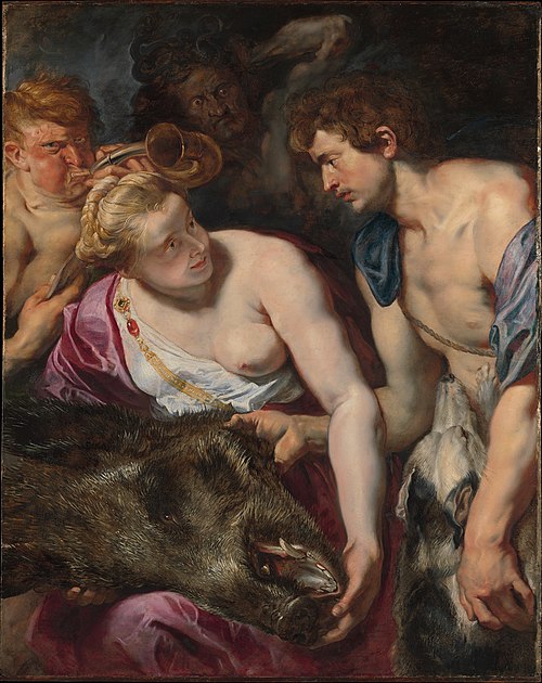 Atalanta and Meleager, 1616, Pierre Paul Rubens