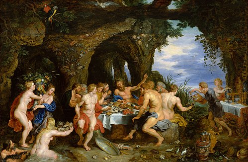 Le Festin d'Achéloüs, 1615, Pierre Paul Rubens