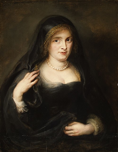 Portrait of a Woman, Probably Susanna Lunden, 1625, Pierre Paul Rubens