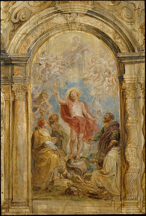 The Glorification of the Eucharist, 1630, Pierre Paul Rubens