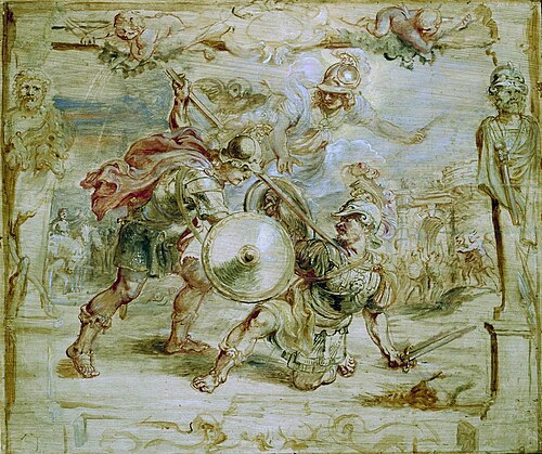 The Death of Hector, 1630, Pierre Paul Rubens