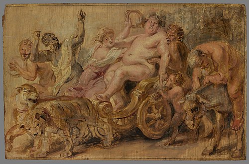 The Triumph of Bacchus, 1636, Pierre Paul Rubens