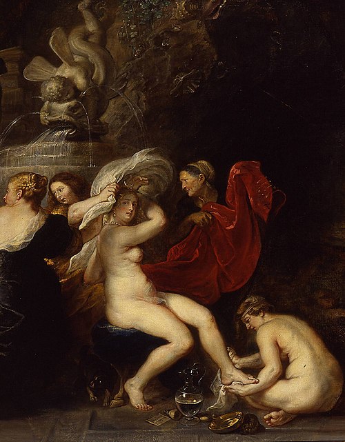 The Bath of Diana, 1637, Pierre Paul Rubens