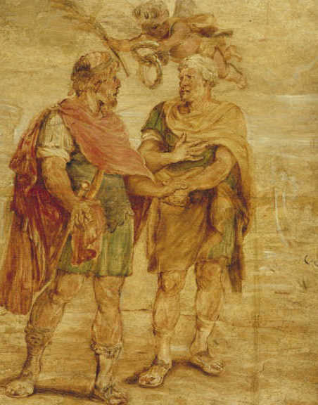 Two Roman Commanders, 1635, Pierre Paul Rubens