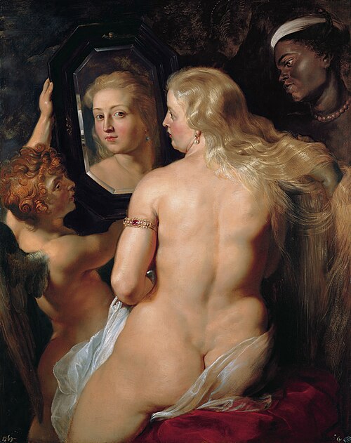 Vénus au miroir, 1614, Pierre Paul Rubens