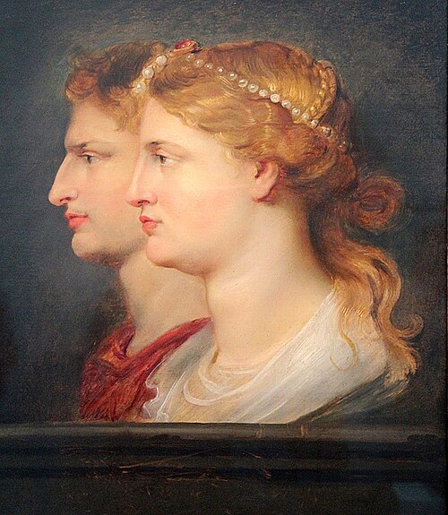 Agrippina and Germanicus, 1614, Pierre Paul Rubens