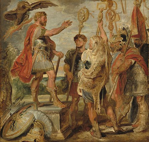 Decius Mus Addressing the Legions, , Pierre Paul Rubens
