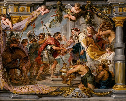 La Rencontre d’Abraham et Melchisédech, 1625, Pierre Paul Rubens