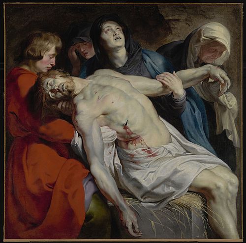 The Entombment, 1612, Pierre Paul Rubens