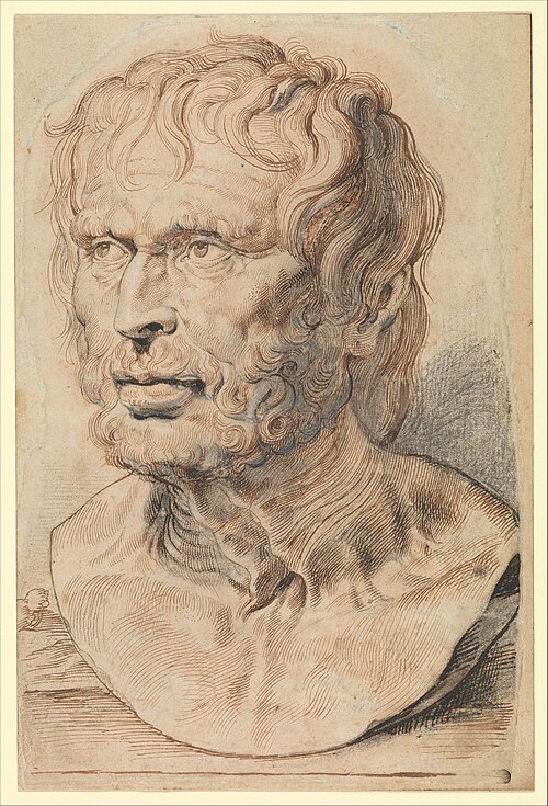 Bust of Pseudo-Seneca, 1613, Pierre Paul Rubens
