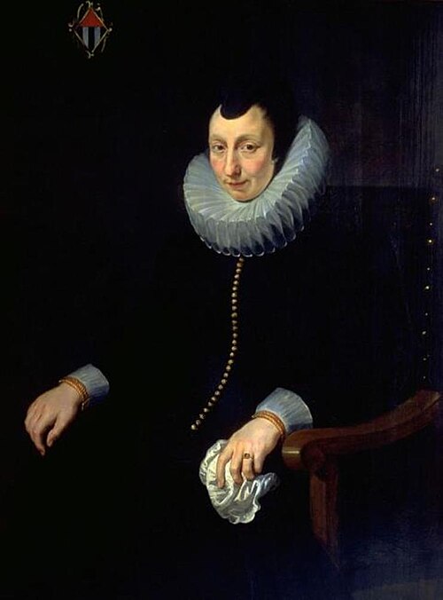 Sara Breyll, wife of Rogier Clarisse, 1611, Pierre Paul Rubens