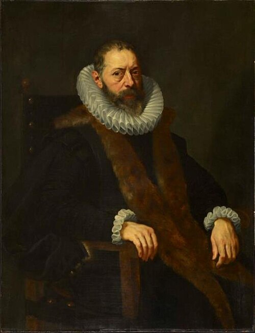 Portrait of Rogier Clarisse, 1611, Pierre Paul Rubens