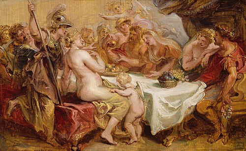 Le Mariage de Pelée et Thétis, 1636, Pierre Paul Rubens