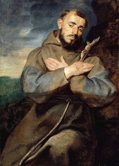 Saint Francis, 1615, Pierre Paul Rubens