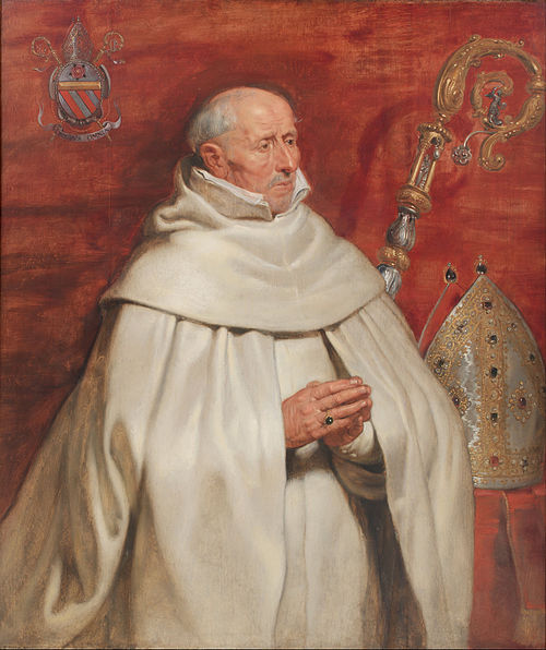 Portrait of Matthaeus Yrsselius (1541-1629), Abbot of Sint-Michiel's Abbey in Antwerp, 1624, Pierre Paul Rubens