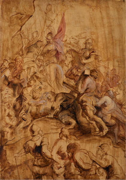 The Ascent to Calvary. The Bearing of the Cross, 1634, Pierre Paul Rubens