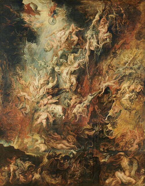 La chute des damnés, 1621, Pierre Paul Rubens