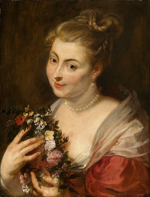 Isabella Brant as Glycera, , Pierre Paul Rubens