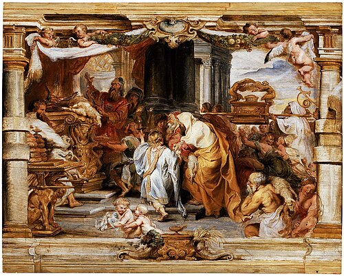 The Sacrifice of the Old Covenant, 1650, Pierre Paul Rubens