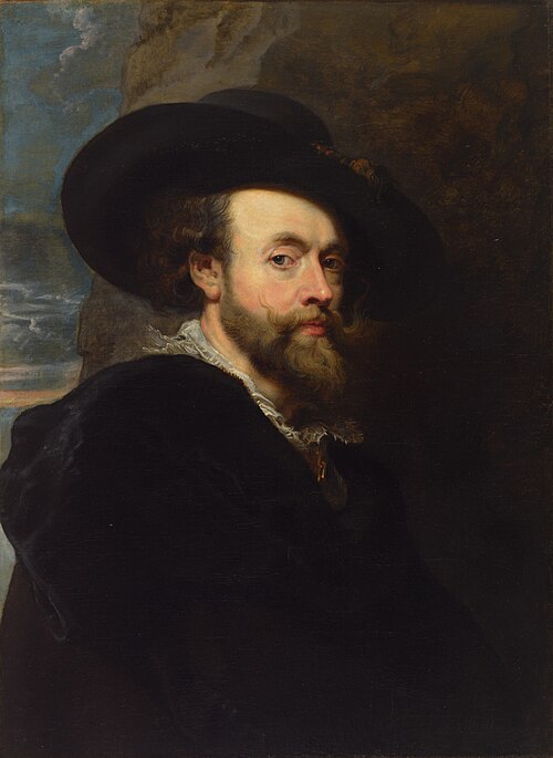 Autoportrait, 1623, Pierre Paul Rubens