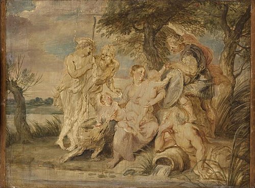 Romulus and Remus, 1655, Pierre Paul Rubens